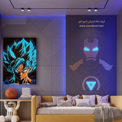 خرید اینترنتی تابلو انیمه برای نوجوان