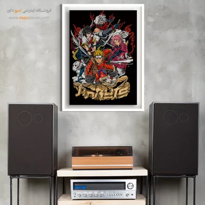 خرید اینترنتی تابلو انیمه خانه - قدرت ویژه ناروتو – تابلو انیمه - اسپو دکور
