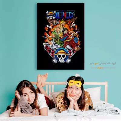 تابلو انیمه اتاق دخترانه