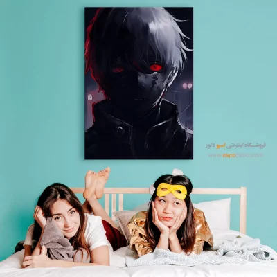 تابلو انیمه ارزان - کن کانکی – تابلو انیمه - اسپو دکور