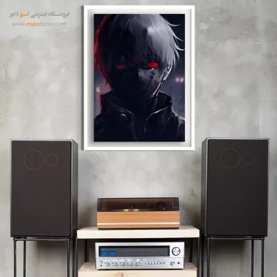 تابلو انیمه ارزان - کن کانکی – تابلو انیمه - اسپو دکور