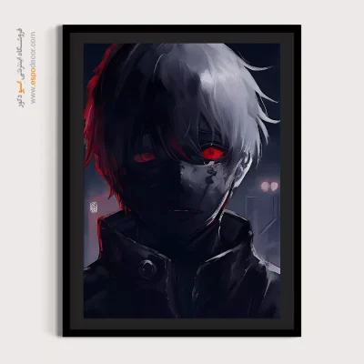 تابلو انیمه ارزان - کن کانکی – تابلو انیمه - اسپو دکور