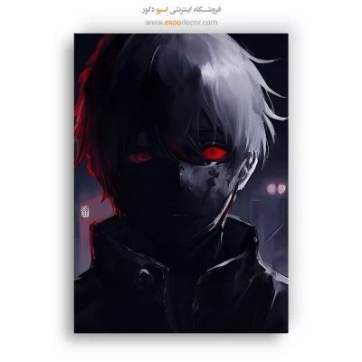 تابلو انیمه ارزان - کن کانکی – تابلو انیمه - اسپو دکور