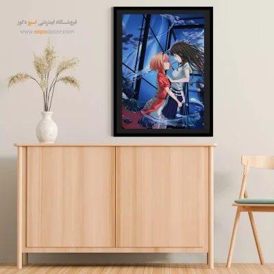 تابلو کلکسیونی - لیکوریس – تابلو انیمه - اسپو دکور
