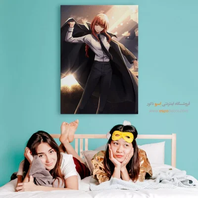 تابلو اتاق نشیمن - ماکیما – تابلو انیمه - اسپو دکور