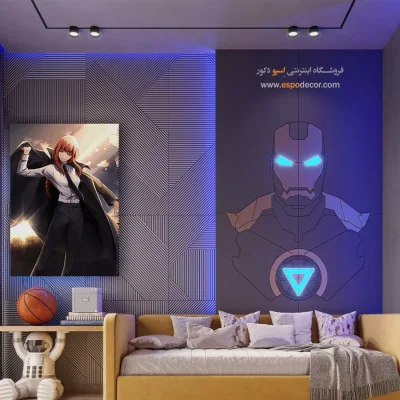 تابلو اتاق نشیمن - ماکیما – تابلو انیمه - اسپو دکور