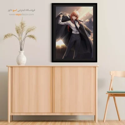 تابلو اتاق نشیمن - ماکیما – تابلو انیمه - اسپو دکور