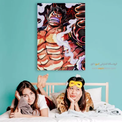 تابلو مانگا اتاق دخترانه برای هدیه - مانکی – تابلو انیمه - اسپو دکور