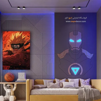 تابلو مانگا مدرن برای هدیه