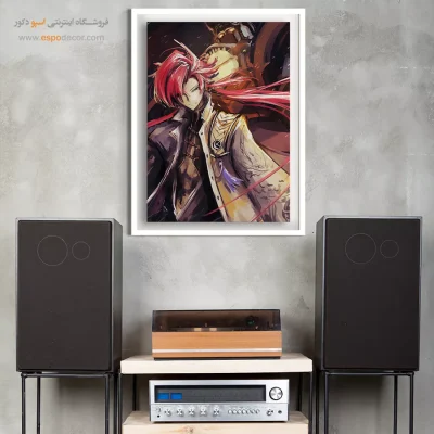 تابلو انیمه دیواری برای هدیه - سرنوشت جدید – تابلو انیمه - اسپو دکور