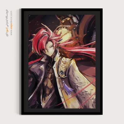 تابلو انیمه دیواری برای هدیه - سرنوشت جدید – تابلو انیمه - اسپو دکور