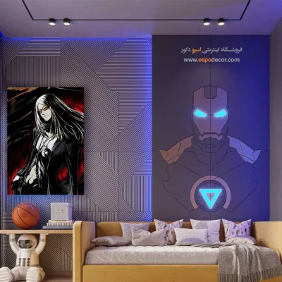 تابلو انیمه اتاق نوجوان برای هدیه