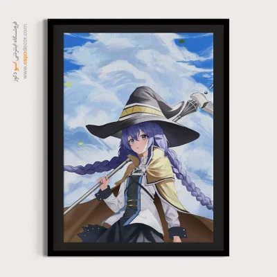 تابلو انیمه کوچک برای هدیه - راکسی – تابلو انیمه - اسپو دکور