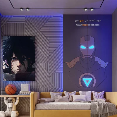 تابلو انیمه مدرن برای هدیه