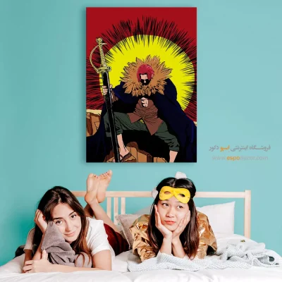 خرید اینترنتی تابلو مانگا کارتونی - شَنکس – تابلو انیمه - اسپو دکور