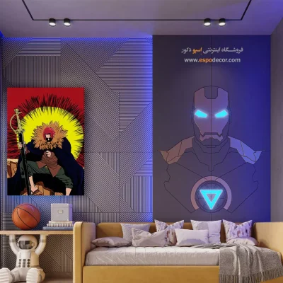 خرید اینترنتی تابلو مانگا کارتونی - شَنکس – تابلو انیمه - اسپو دکور