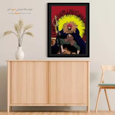 خرید اینترنتی تابلو مانگا کارتونی - شَنکس – تابلو انیمه - اسپو دکور