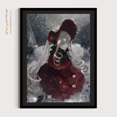 تابلو انیمه عاشقانه برای هدیه - شینکو – تابلو انیمه - اسپو دکور