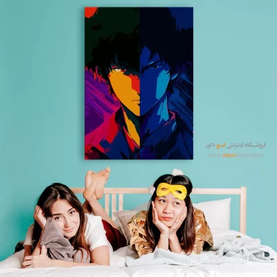 تابلو انیمه رنگی برای هدیه - اسپایک – تابلو انیمه - اسپو دکور
