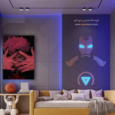 تابلو انیمه لاکچری برای هدیه