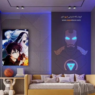 تابلو انیمه شیک برای هدیه - دروازه جدید – تابلو انیمه - اسپو دکور