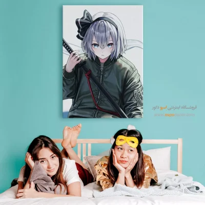 تابلو مانگا هنری برای هدیه - یومو – تابلو انیمه - اسپو دکور