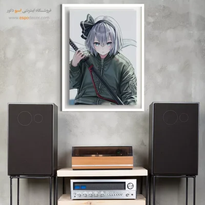 تابلو مانگا هنری برای هدیه - یومو – تابلو انیمه - اسپو دکور