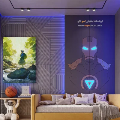 تابلو مانگا دیجیتال برای هدیه - توهو نیتوری – تابلو انیمه - اسپو دکور