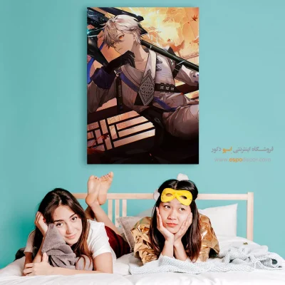 تابلو انیمه هدیه ولنتاین برای هدیه - برج خیال – تابلو انیمه - اسپو دکور