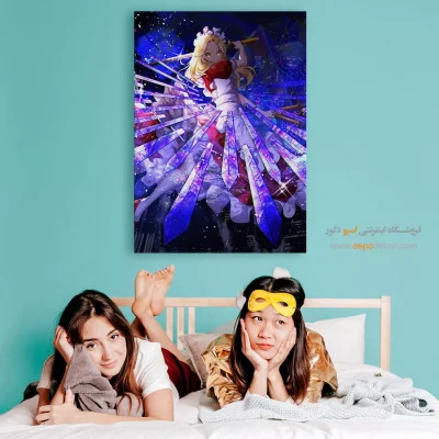 تابلو انیمه اتاق خواب برای هدیه - یومکو – تابلو انیمه - اسپو دکور