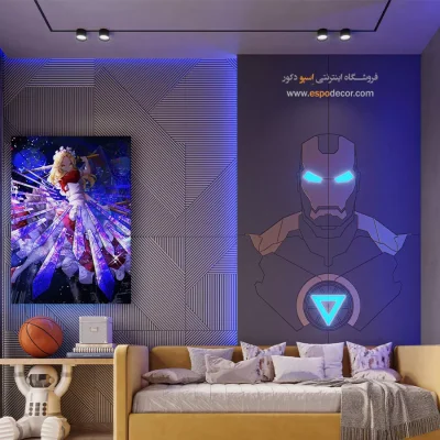 تابلو انیمه اتاق خواب برای هدیه - یومکو – تابلو انیمه - اسپو دکور