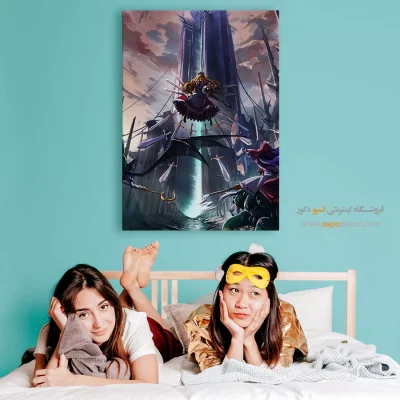 تابلو انیمه اتاق نشیمن برای هدیه - توهو – تابلو انیمه - اسپو دکور