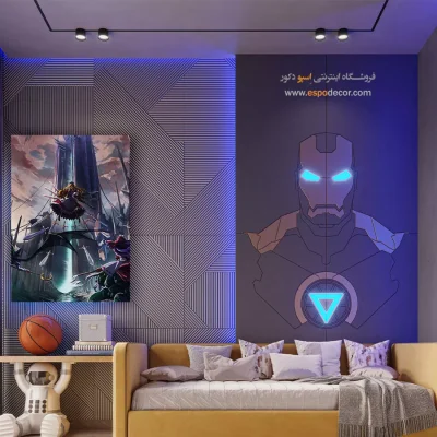 تابلو انیمه اتاق نشیمن برای هدیه - توهو – تابلو انیمه - اسپو دکور