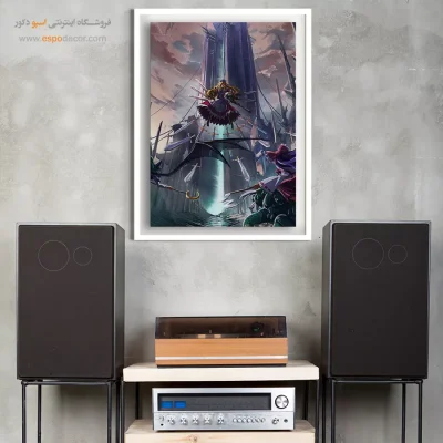 تابلو انیمه اتاق نشیمن برای هدیه - توهو – تابلو انیمه - اسپو دکور