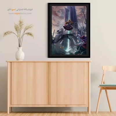 تابلو انیمه اتاق نشیمن برای هدیه - توهو – تابلو انیمه - اسپو دکور