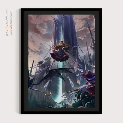 تابلو انیمه اتاق نشیمن برای هدیه - توهو – تابلو انیمه - اسپو دکور