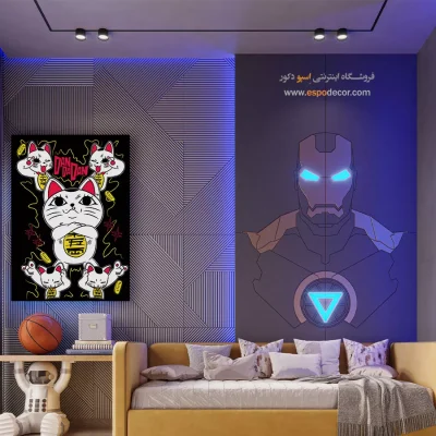 تابلو انیمه ساده برای هدیه