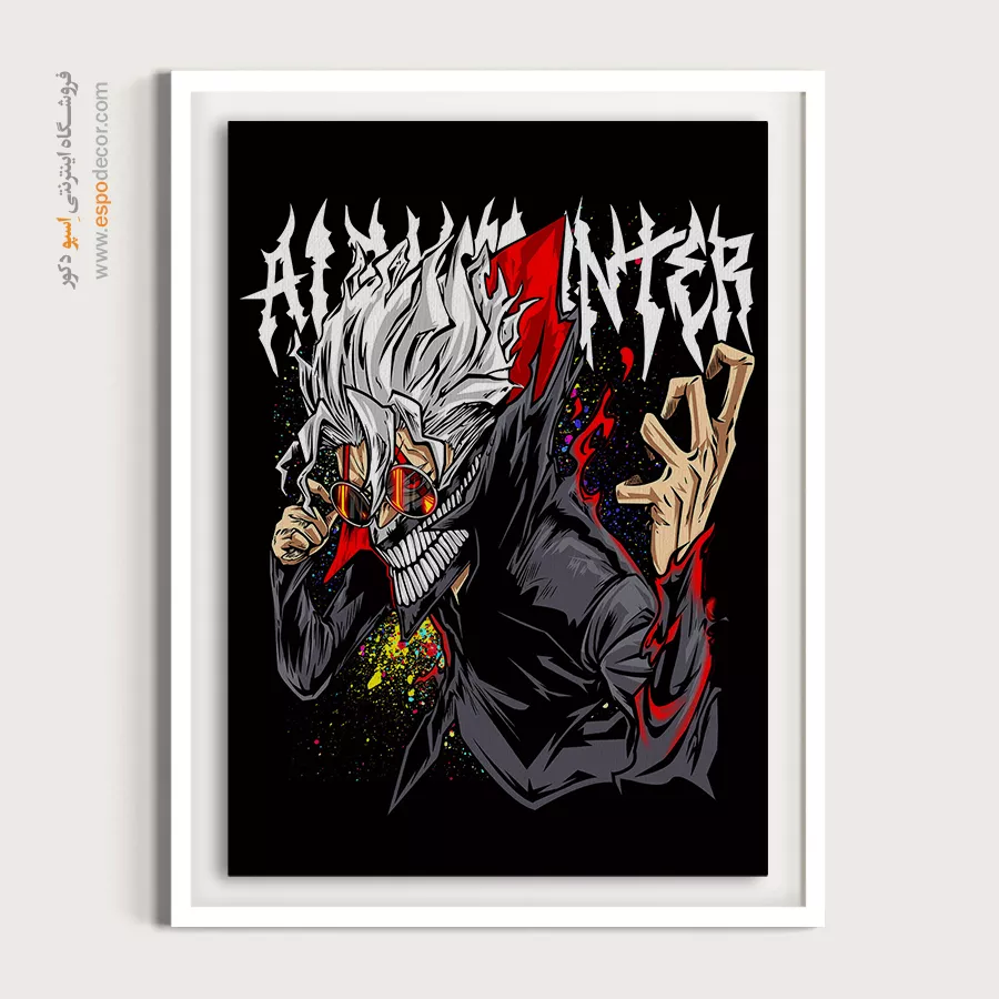 تابلو انیمه دیجیتال برای هدیه