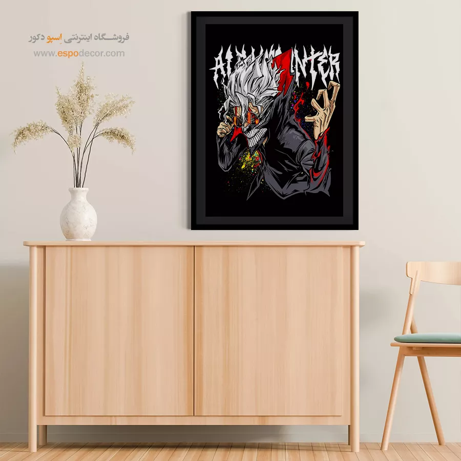 تابلو انیمه دیجیتال برای هدیه