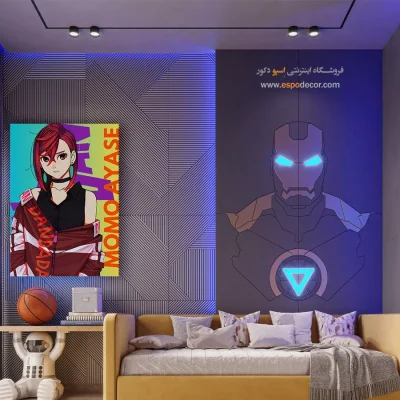 تابلو انیمه چاپی برای هدیه