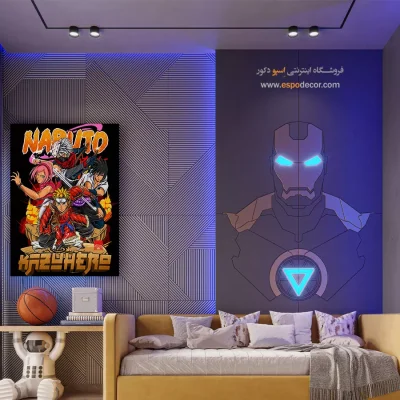 تابلو انیمه زیبا برای هدیه - ناروتو – تابلو انیمه - اسپو دکور