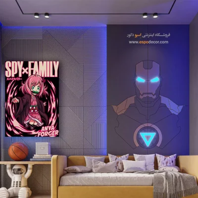 تابلو انیمه دخترانه برای هدیه