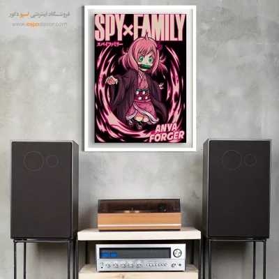 تابلو انیمه دخترانه برای هدیه