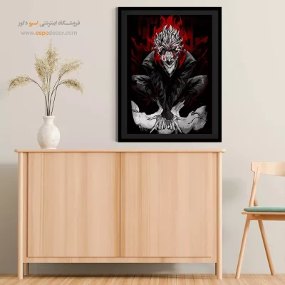 تابلو انیمه پسرانه برای هدیه