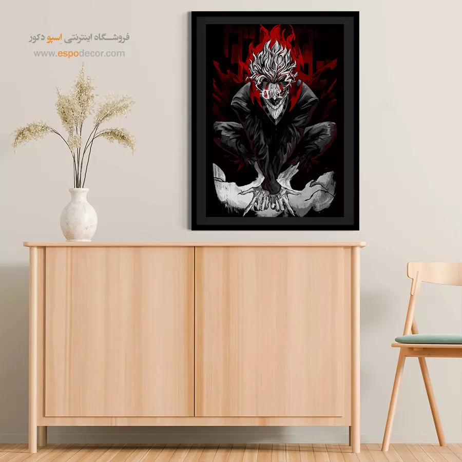 تابلو انیمه پسرانه برای هدیه