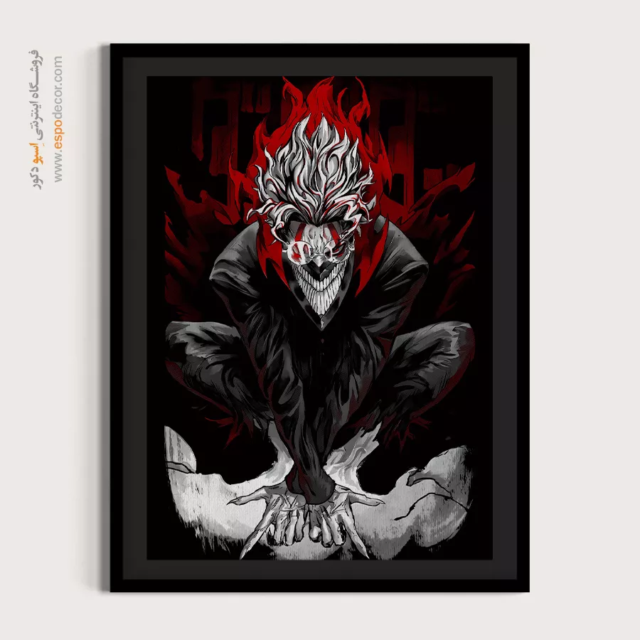 تابلو انیمه پسرانه برای هدیه