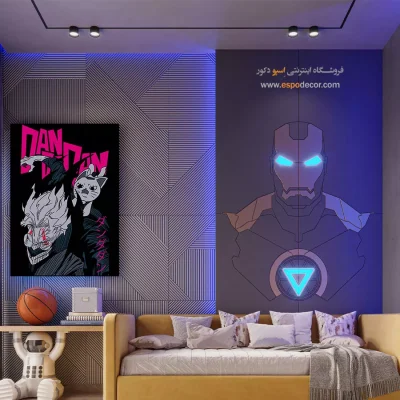 تابلو مانگا کلاسیک برای هدیه - توربو گرنی – تابلو انیمه - اسپو دکور
