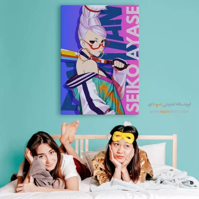تابلو مانگا دخترانه برای هدیه