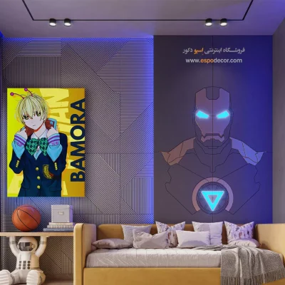 تابلو انیمه آرت برای هدیه - بامورا – تابلو انیمه - اسپو دکور