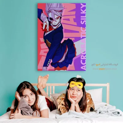 تابلو مانگا اتاق نوجوان - آکروباتیک – تابلو انیمه - اسپو دکور